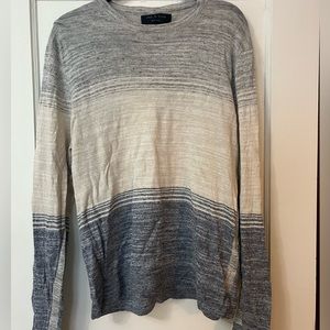 Rag and Bone striped lightweight sweater